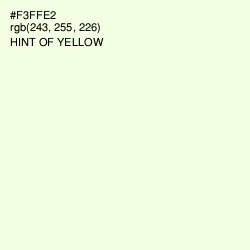 #F3FFE2 - Hint of Yellow Color Image